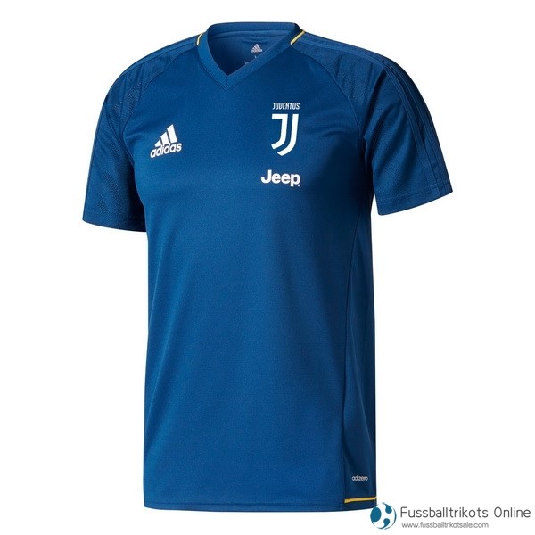 Juventus Training Shirts 2017/18 Blau Fussballtrikots Günstig